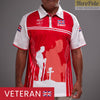 HP169_UK Veteran Remembrance "Lest We Forget" Full-Print Polo Shirt